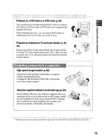 Preview for 13 page of Sony DCR-DVD506 Operating Manual