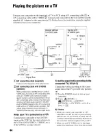 Preview for 44 page of Sony DCR-DVD506 Operating Manual