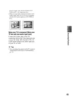 Preview for 45 page of Sony DCR-DVD506 Operating Manual