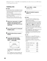 Preview for 48 page of Sony DCR-DVD506 Operating Manual