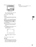 Preview for 55 page of Sony DCR-DVD506 Operating Manual