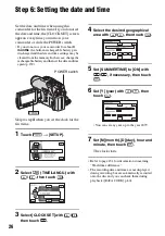 Предварительный просмотр 26 страницы Sony DCR-DVD705E Operating Manual