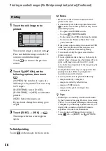 Preview for 56 page of Sony DCR DVD808E - Handycam - Camcorder Operating Manual