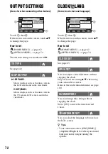 Preview for 72 page of Sony DCR DVD808E - Handycam - Camcorder Operating Manual