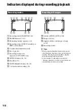 Preview for 116 page of Sony DCR DVD808E - Handycam - Camcorder Operating Manual