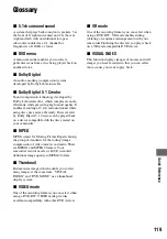 Preview for 119 page of Sony DCR DVD808E - Handycam - Camcorder Operating Manual