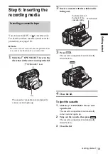 Предварительный просмотр 19 страницы Sony DCR-HC1000 - Digital Handycam Camcorder Operation Manual