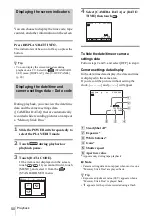 Предварительный просмотр 50 страницы Sony DCR-HC1000 - Digital Handycam Camcorder Operation Manual