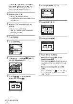 Предварительный просмотр 92 страницы Sony DCR-HC1000 - Digital Handycam Camcorder Operation Manual