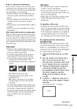 Предварительный просмотр 127 страницы Sony DCR-HC1000 - Digital Handycam Camcorder Operation Manual