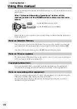 Preview for 10 page of Sony DCR-HC15 Operation Manual