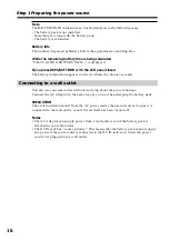 Preview for 16 page of Sony DCR-HC15 Operation Manual