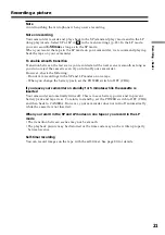 Preview for 21 page of Sony DCR-HC15 Operation Manual