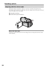 Предварительный просмотр 24 страницы Sony DCR-HC15 Operation Manual