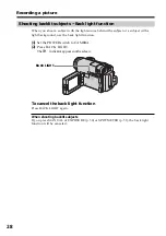 Предварительный просмотр 28 страницы Sony DCR-HC15 Operation Manual