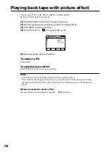 Preview for 38 page of Sony DCR-HC15 Operation Manual