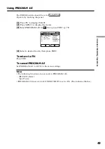 Preview for 49 page of Sony DCR-HC15 Operation Manual