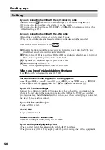 Preview for 58 page of Sony DCR-HC15 Operation Manual