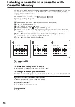 Preview for 76 page of Sony DCR-HC15 Operation Manual