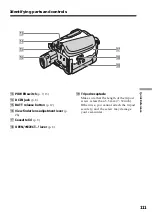 Предварительный просмотр 111 страницы Sony DCR-HC15 Operation Manual