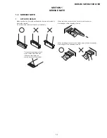 Предварительный просмотр 5 страницы Sony DCR-HC15 Service Manual