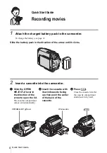 Предварительный просмотр 8 страницы Sony DCR-HC20 - Digital Handycam Camcorder Operation Manual