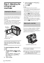 Предварительный просмотр 16 страницы Sony DCR-HC20 - Digital Handycam Camcorder Operation Manual