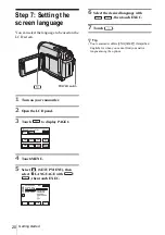 Предварительный просмотр 20 страницы Sony DCR-HC20 - Digital Handycam Camcorder Operation Manual