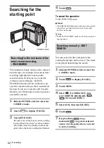 Предварительный просмотр 32 страницы Sony DCR-HC20 - Digital Handycam Camcorder Operation Manual