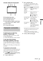 Предварительный просмотр 35 страницы Sony DCR-HC20 - Digital Handycam Camcorder Operation Manual