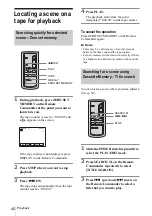 Предварительный просмотр 40 страницы Sony DCR-HC20 - Digital Handycam Camcorder Operation Manual