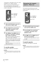 Предварительный просмотр 42 страницы Sony DCR-HC20 - Digital Handycam Camcorder Operation Manual