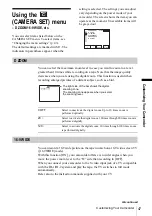 Предварительный просмотр 47 страницы Sony DCR-HC20 - Digital Handycam Camcorder Operation Manual