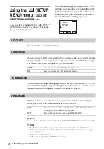 Предварительный просмотр 58 страницы Sony DCR-HC20 - Digital Handycam Camcorder Operation Manual