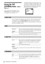 Предварительный просмотр 60 страницы Sony DCR-HC20 - Digital Handycam Camcorder Operation Manual