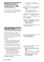 Предварительный просмотр 64 страницы Sony DCR-HC20 - Digital Handycam Camcorder Operation Manual