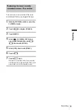 Preview for 38 page of Sony DCR-HC20 - Digital Handycam Camcorder Service Manual