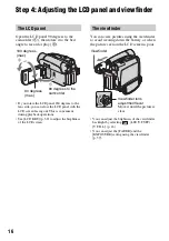 Preview for 16 page of Sony DCR-HC28 - Minidv Handycam Camcorder Operating Manual