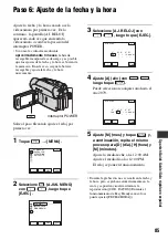 Preview for 85 page of Sony DCR-HC28 - Minidv Handycam Camcorder Operating Manual