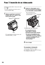 Preview for 86 page of Sony DCR-HC28 - Minidv Handycam Camcorder Operating Manual