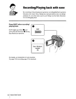 Preview for 14 page of Sony dcr-hc30: DCR-HC40 Operation Manual