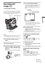 Preview for 31 page of Sony DCR-HC30 - Handycam Camcorder - 680 KP Operation Manual