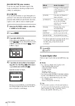 Preview for 44 page of Sony DCR-HC30 - Handycam Camcorder - 680 KP Operation Manual