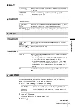 Preview for 71 page of Sony DCR-HC30 - Handycam Camcorder - 680 KP Operation Manual