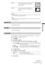 Preview for 75 page of Sony DCR-HC30 - Handycam Camcorder - 680 KP Operation Manual