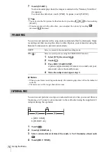 Preview for 76 page of Sony DCR-HC30 - Handycam Camcorder - 680 KP Operation Manual