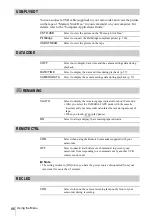 Preview for 86 page of Sony DCR-HC30 - Handycam Camcorder - 680 KP Operation Manual