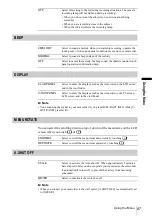 Preview for 87 page of Sony DCR-HC30 - Handycam Camcorder - 680 KP Operation Manual