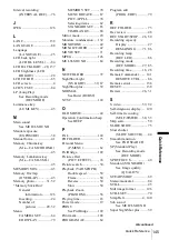 Preview for 145 page of Sony DCR-HC30 - Handycam Camcorder - 680 KP Operation Manual