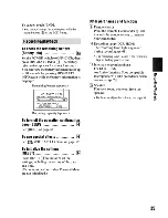 Preview for 35 page of Sony DCR-HC36 - MiniDV Digital Handycam Camcorder Operating Manual